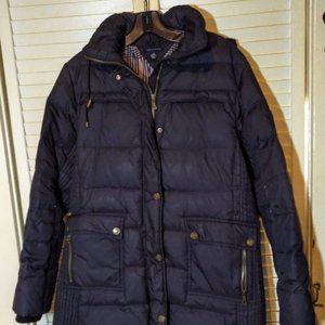 Women's Tommy Hilfiger Puffer Hooded Long Jacket